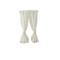 Dolls House Cream Curtains on Rail Miniature 1:12 Scale Window Accessory