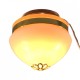 Dolls House Round Flush Ceiling Light 12V Lamp Miniature Electric