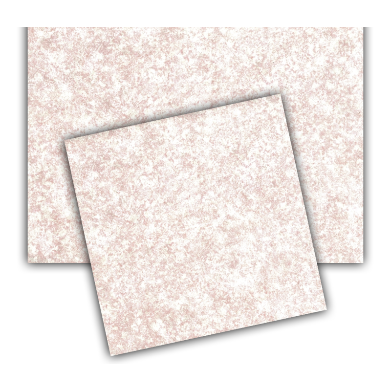 Dolls House Miniature Print Pale Pink Cream Oakdene Pearl Wallpaper