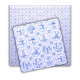 Dolls House Miniature Print Dutch Blue White Delft Tile Wallpaper