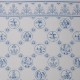 Dolls House Miniature Print Delft Dutch Blue & White Tile Wallpaper