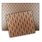 Dolls House Victorian Red on Gold Miniature Print 1:12 Wallpaper