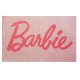Dolls House Pink Barbie Area Rug Girls Teen Bedroom Modern 1:12 Printed Card