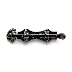 Dolls House Working Door Bolt 1:12 Scale Hardware Metal Miniature