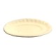 Dolls House White Oval Dinner Serving Platter Plate 1:12 Dining Room Accessory