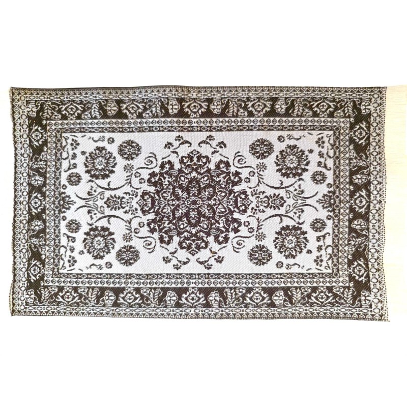 Dolls House Rectangular Rug Double Sided Miniature Accessory Small