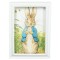 Dolls House Peter Rabbit Blue Coat Beatrix Potter Picture Small Frame Accessory