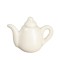 Dolls House Teapot Plain White Porcelain Tableware Miniature 1:12 Accessory