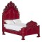 Dolls House Ri Mauldie Bed Ornate Mahogany Victorian Bedroom Furniture Miniature