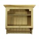 Dolls House Unfinished Kitchen Wall Shelf Unit Bare Wood Furniture 1:12 Scale