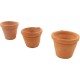Dolls House Red Clay Terracotta Herb Plant Planter Pot Garden Outdoor Accessory