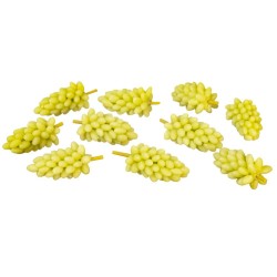 Dolls House Green Grapes 10 Bunches 1:12 Fruit Kitchen Shop Store Accessory