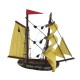 Dolls House Baltic Ketch Yacht Sailing Boat Tall Ship 1:12 Ornament Accessory
