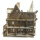 Leon Gothic Victorian Dolls House 1:24 Half Inch Scale Laser Cut Flat Pack Kit