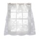Dolls House White Net Curtains on Rail Miniature 1:12 Scale Accessory Dolls House White Net Curtains on Rail Miniature 1:12 Scale Accessory