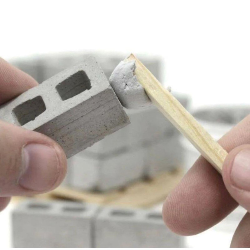 Dolls House Mortar Breeze Blocks Cinder Brick Miniature Building Supplies 2oz