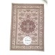 Dolls House Rectangular Rug Traditional Brown Floral Design Carpet Large Dolls House Rectangular Rug Traditional Brown Floral Design Carpet Large