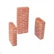 Dolls House Brick Piers for Butler Belfast Sink Farmhouse Kitchen Pillar Support