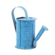 Dolls House Pioneer Blue Spotted Watering Can Sprinkler Garden Outdoor Accessory