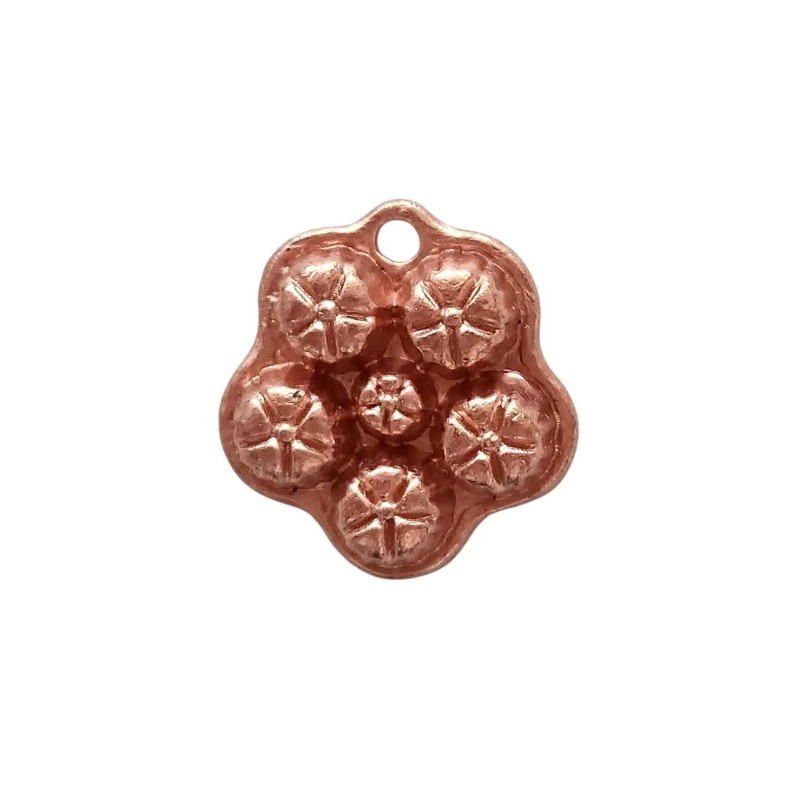 Dolls House Copper Jelly Mould Tray Miniature Cookware Kitchen Accessory 1:12