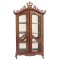 Dolls House China Cabinet Walnut Royal Etienne Platinum Dining Room Furniture