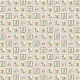 Dolls House Wallpaper Rabbit & Freinds Miniature Print 1:12 Dolls House Wallpaper Rabbit & Freinds Miniature Print 1:12