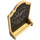 Dolls House Blackboard Chalk Notice Board on Stand School Shop Kitchen Accessory