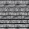 Dolls House Roof Tiles Shingles Square Slates Grey 1/2in 1:24 Roofing Sheet Card