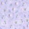 Dolls House Wallpaper Fairies Lilac Miniature Print 1:24 Fae Nursery x 3