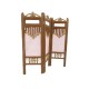 Dolls House Mexican Folding Dressing Screen Room Divider Bedroom Furniture