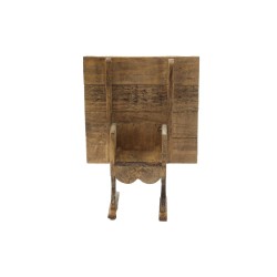 Dolls House Metamorphic Chair Table Tilt-Top Monks Bench Early American Furniture Dolls House Metamorphic Chair Table Tilt-Top Monks Bench Early American Furniture