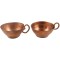 Dolls House Copper Bowl Mugs Pioneer Cookware Kitchen Camping Wagon Accessory