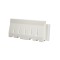 Interlocking White Barricade 1:12 Scale Construction Road Works Raceway Scenes
