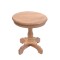 Dolls House Side Wine Table Round Unfinished Bare Wood Tripod 1:12