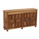 Dolls House Mexican Hacienda Style Sideboard Cabinet Bureau Dining Furniture