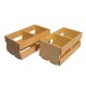 Dolls House Double Crates Wooden Storage Boxes Shop Store Market Accessory 1:12