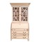 Dolls House Secretaire Bookcase Bureau Writing Desk Unfinished Bare Wood