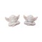 Dolls House 2 Cherub Shelf Sitters Bust Statues Figurines 1:12 Ornaments