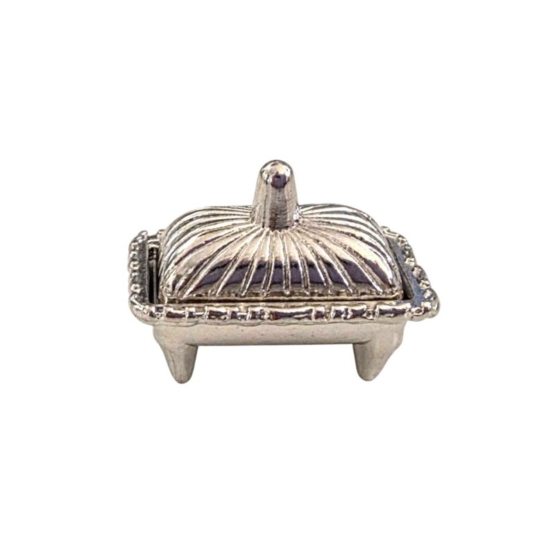 Dolls House Entree Dish Serving Tureen Miniature Victorian Dining Room Accessory