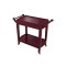 Dolls House Tea Trolley Mahogany Serving Cart Miniature Dining Room Furniture