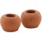 Dolls House Circular Terracotta Plant Clay Pot Flower Planter Garden Accessory