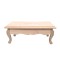 Dolls House Coffee Table Unfinished Bare Wood Cabriole Legs