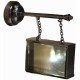 Dolls House Light up Hanging Sign Shop Store Bar Chrome LED Battery Wall Lamp Dolls House Light up Hanging Sign Shop Store Bar Chrome LED Battery Wall Lamp