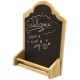 Dolls House Blackboard Chalk Notice Board on Stand School Shop Kitchen Accessory