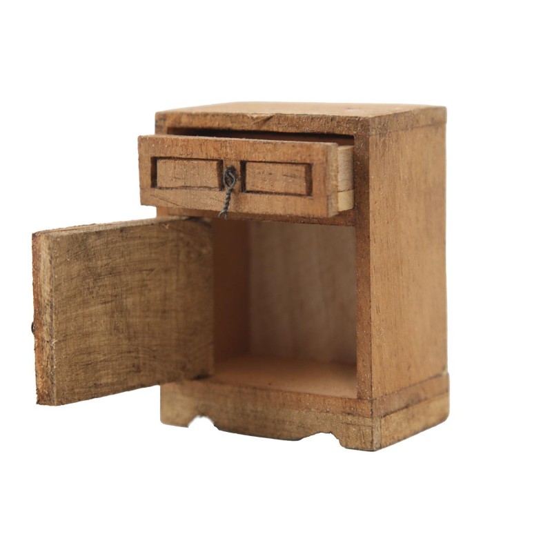 Dolls House Mexican Rustic Bedside Table Nightstand Hacienda Bedroom Furniture