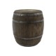 Dolls House Rustic Beer Barrel Whiskey Keg Pub Bar Pioneer Camping Accessory