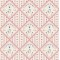 Dolls House Wallpaper Duck on Pastel Pink Miniature Print 1:12