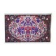 Dolls House Rug Rectangular Purple Red Modern Miniature 1:12 Carpet Med Dolls House Rug Rectangular Purple Red Modern Miniature 1:12 Carpet Med