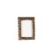 Dolls House Small Picture Photo Frame Empty Aged Gold Miniature 1:12 Accessory