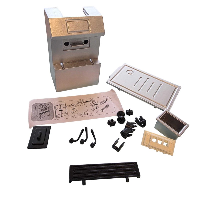 Dolls House Soft Ice Cream Machine Kit Table Top Miniature Store Shop Equipment